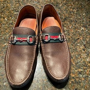 Brown Gucci Loafers men’s size men’s 10.5/11